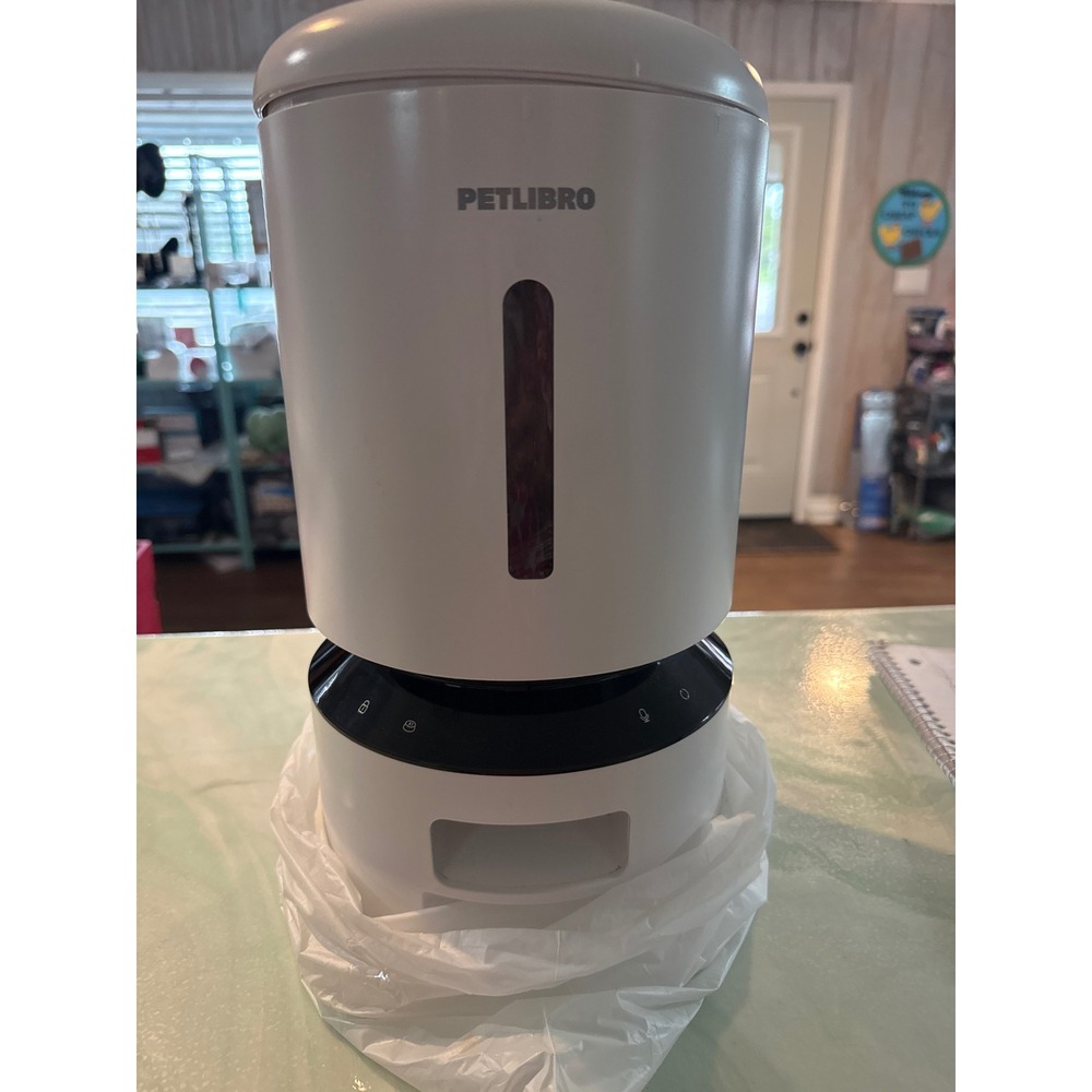 Petlibro Granary Smart Camera Feeder 5L White 1080p WiFi App PLAF203 V0003